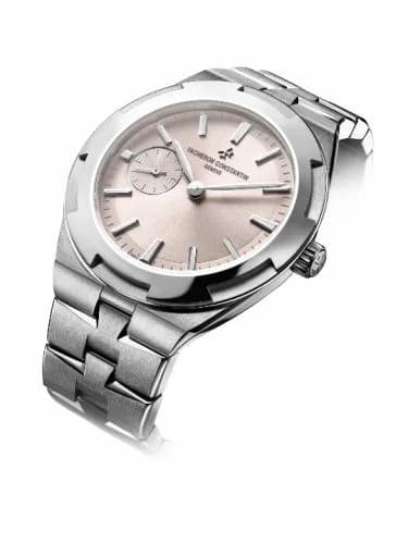 Vacheron Constantin Overseas Small Stainless Steel / Rosy Beige 2300V/100A-B078
