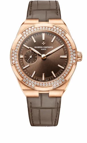 Vacheron Constantin Overseas Small Pink Gold / Brown / Alligator 2305V/000R-B434