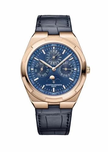 Vacheron Constantin Overseas Ultra-Thin Perpetual Calendar Pink Gold / Blue 4300V/000R-B509