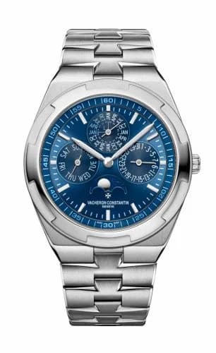 Vacheron Constantin Overseas Ultra-Thin Perpetual Calendar White Gold / Blue / Bracelet 4300V/120G-B945