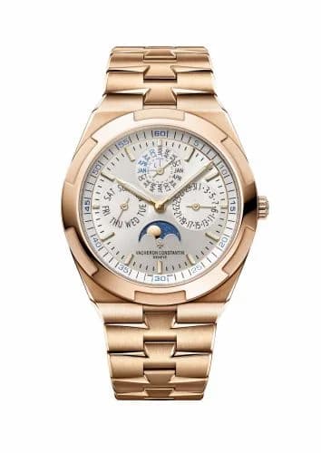 Vacheron Constantin Overseas Ultra-Thin Perpetual Calendar Pink Gold / Silver / Bracelet 4300V/120R-B064