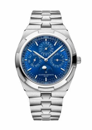 Vacheron Constantin Overseas Ultra-Thin Perpetual Calendar White Gold / Blue / Bracelet 4300V/220G-B945