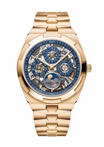 Vacheron Constantin Overseas Ultra-Thin Perpetual Calendar Pink Gold / Skeleton / Bracelet 4300V/220R-B642
