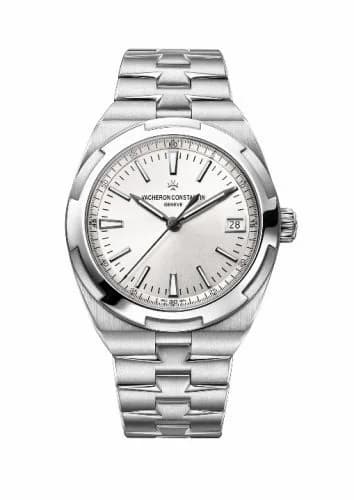 Vacheron Constantin Overseas Date Stainless Steel / Silver 4500V/110A-B126