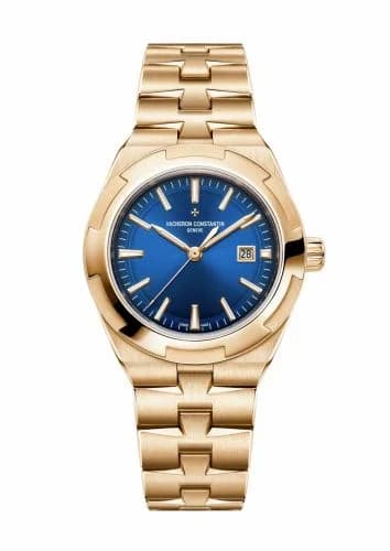 Vacheron Constantin Overseas Automatic 35 Pink Gold / Blue / Bracelet 4600V/200R-B979