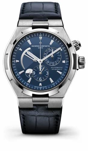 Vacheron Constantin Overseas Dual Time Stainless Steel / Blue 47450/000A-9039