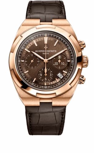 Vacheron Constantin Overseas Chronograph Pink Gold / Brown / Bracelet 5500V/000R-B435 — фото часов Vacheron Constantin Overseas Chronograph Pink Gold / Brown / Bracelet 5500V/000R-B435 — фото часов