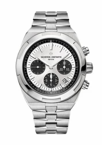 Vacheron Constantin Overseas Chronograph Stainless Steel / Silver 5500V/110A-B686