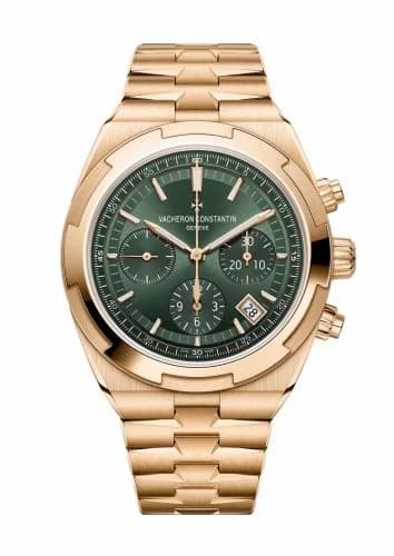 Vacheron Constantin Overseas Chronograph Pink Gold / Green 5520V/210R-B966