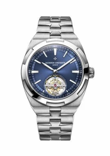 Vacheron Constantin Overseas Tourbillon Stainless Steel / Blue 6000V/110A-B544 — фото часов Vacheron Constantin Overseas Tourbillon Stainless Steel / Blue 6000V/110A-B544 — фото часов