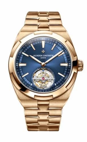 Vacheron Constantin Overseas Tourbillon Pink Gold / Blue 6000V/110R-B733 — фото часов Vacheron Constantin Overseas Tourbillon Pink Gold / Blue 6000V/110R-B733 — фото часов