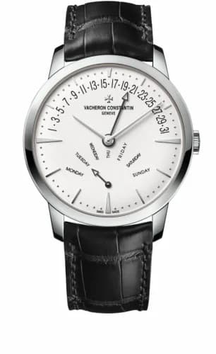 Vacheron Constantin Patrimony Retrograde Day-Date White Gold / Silver 4000U/000G-B112