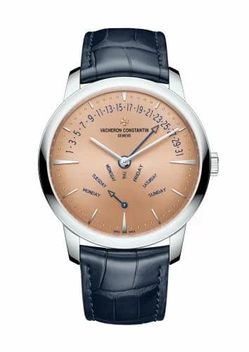 Vacheron Constantin Patrimony Retrograde Day-Date Platinum / Salmon 4000U/000P-H003