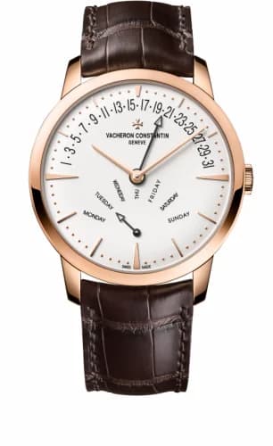 Vacheron Constantin Patrimony Retrograde Day-Date Pink Gold / Silver 4000U/000R-B110