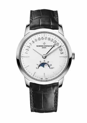 Vacheron Constantin Patrimony Moon Phase and Retrograde Date White Gold / Silver 4010U/000G-B330