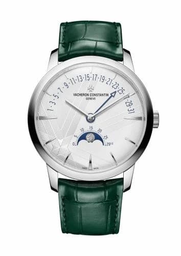 Vacheron Constantin Patrimony Moon Phase and Retrograde Date White Gold / 270th Anniversary 4010U/000G-H057
