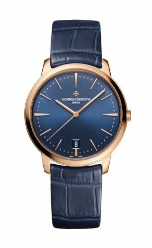 Vacheron Constantin Patrimony 36mm Self-Winding Pink Gold / Blue 4100U/000R-B643