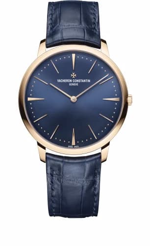 Vacheron Constantin Patrimony Contemporaine 40 Manual-Winding Pink Gold / Blue 81180/000R-B518