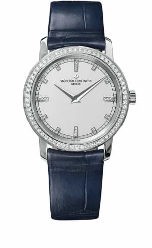 Vacheron Constantin Traditionnelle Quartz White Gold / Diamond / Silver 25558/000G-9405 — фото часов Vacheron Constantin Traditionnelle Quartz White Gold / Diamond / Silver 25558/000G-9405 — фото часов