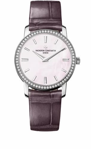 Vacheron Constantin Traditionnelle Quartz White Gold / Diamond / MOP 25558/000G-9830 — фото часов Vacheron Constantin Traditionnelle Quartz White Gold / Diamond / MOP 25558/000G-9830 — фото часов