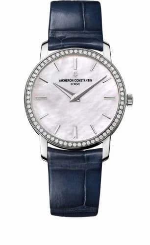 Vacheron Constantin Traditionnelle Quartz White Gold / Diamond / MOP 25558/000G-B157 — фото часов Vacheron Constantin Traditionnelle Quartz White Gold / Diamond / MOP 25558/000G-B157 — фото часов