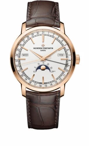 Vacheron Constantin Traditionnelle Complete Calendar Pink Gold / Silver 4010T/000R-B344