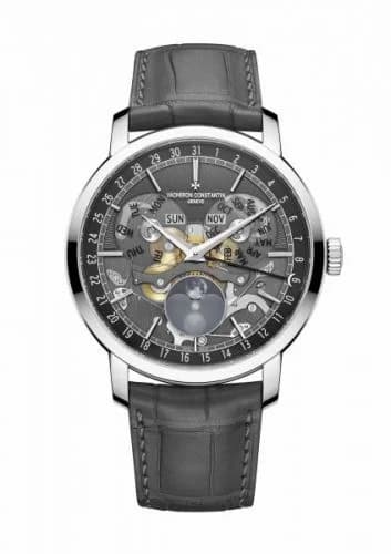 Vacheron Constantin Traditionnelle Complete Calendar Openface White Gold 4020T/000G-B655 — фото часов Vacheron Constantin Traditionnelle Complete Calendar Openface White Gold 4020T/000G-B655 — фото часов