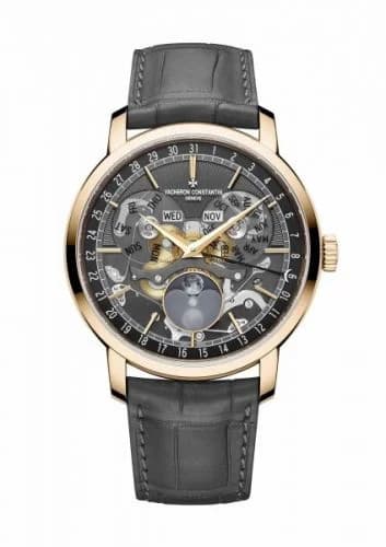 Vacheron Constantin Traditionnelle Complete Calendar Openface Pink Gold 4020T/000R-B654