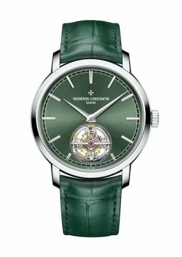 Vacheron Constantin Traditionnelle Tourbillon Platinum / Green 6000T/000P-H025