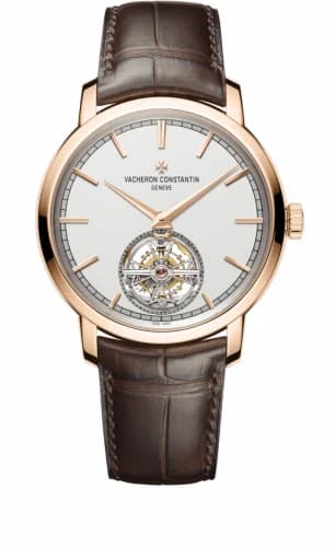 Vacheron Constantin Traditionnelle Tourbillon Pink Gold / Silver 6000T/000R-B346 — фото часов Vacheron Constantin Traditionnelle Tourbillon Pink Gold / Silver 6000T/000R-B346 — фото часов