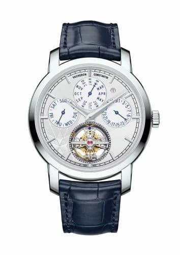 Vacheron Constantin Traditionnelle Tourbillon Perpetual Calendar Platinum / Silver 6300T/000P-H056