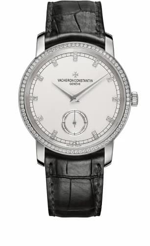 Vacheron Constantin Traditionnelle Small Seconds White Gold / Diamond / Silver 82572/000G-9605 — фото часов Vacheron Constantin Traditionnelle Small Seconds White Gold / Diamond / Silver 82572/000G-9605 — фото часов