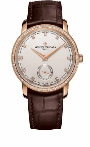 Vacheron Constantin Traditionnelle Small Seconds Pink Gold / Diamond / Silver 82572/000R-9604 — фото часов Vacheron Constantin Traditionnelle Small Seconds Pink Gold / Diamond / Silver 82572/000R-9604 — фото часов