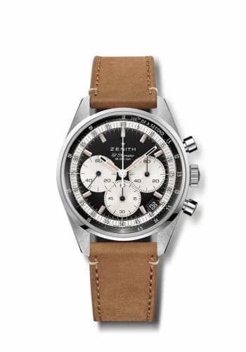 Zenith Chronomaster Original Stainless Steel / Black / Strap 03.3200.3600/21.C903