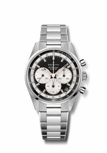 Zenith Chronomaster Original Stainless Steel / Black / Bracelet 03.3200.3600/21.M3200
