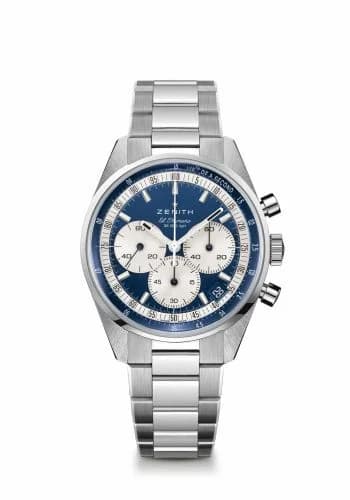 Zenith Chronomaster Original Stainless Steel / Blue / Bracelet / Boutique Edition 03.3200.3600/51.M3200