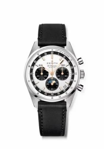 Zenith Chronomaster Original Triple Calendar Stainless Steel / Silver 03.3400.3610/38.C911