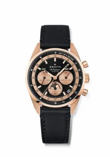 Zenith Chronomaster Original Triple Calendar Rose Gold / Black 18.3400.3610/21.C911