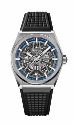 Zenith Defy Classic Titanium / Skeleton / Rubber 95.9000.670/78.R782
