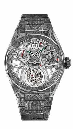 Zenith Defy Zero G Titanium / Virgen de Guadelupe Edition 95.9004.8812/80.M9003