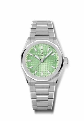 Zenith Defy Skyline 36 Stainless Steel / Green 03.9400.670/61.I001