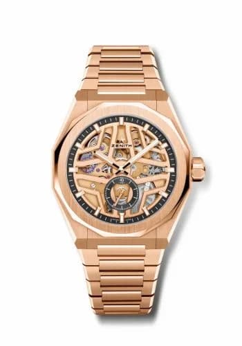 Zenith Defy Skyline Skeleton Rose Gold / Rose 18.9300.3620/81.I001