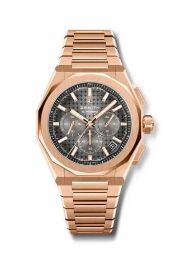 Zenith Defy Skyline Chrono Rose Gold / Grey 18.9500.3600/21.I001