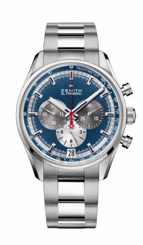 Zenith El Primero Chronomaster 42 Stainless Steel / Blue / Bracelet 03.2040.400/53.M2040