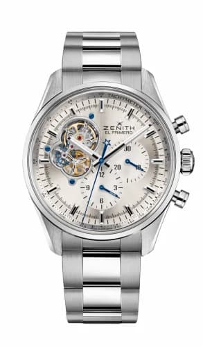 Zenith El Primero Chronomaster Open Stainless Steel / Silver / Bracelet 03.2040.4061/01.M2040