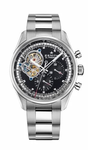 Zenith El Primero Chronomaster Open Stainless Steel / Black / Bracelet 03.2040.4061/21.M2040