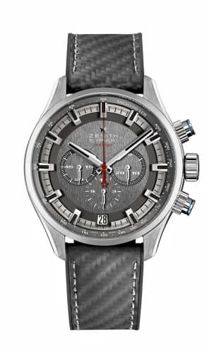 Zenith El Primero Sport Land Rover Bar Team Edition Stainless Steel / Slate / Rubber 03.2282.400/91.R578