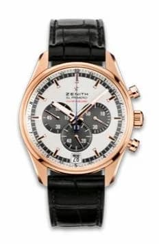 Zenith El Primero Striking 10th Rose Gold / Silver 18.2040.4052/21.C496