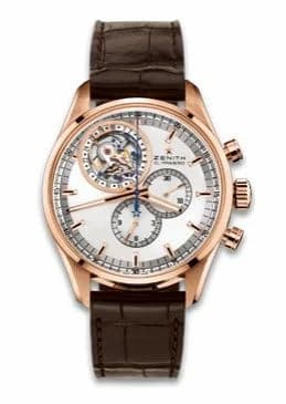 Zenith El Primero Tourbillon Rose Gold / Silver 18.2050.4035/01.C631