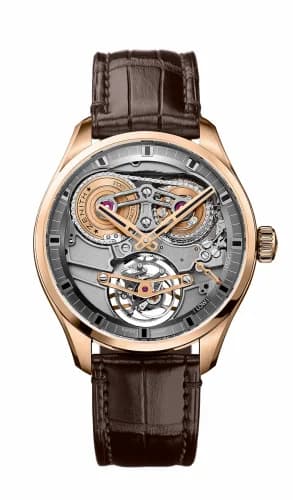 Zenith El Primero Chronomaster Tourbillon 45 Rose Gold / Skeleton / Alligator 18.2520.4805/98.C713
